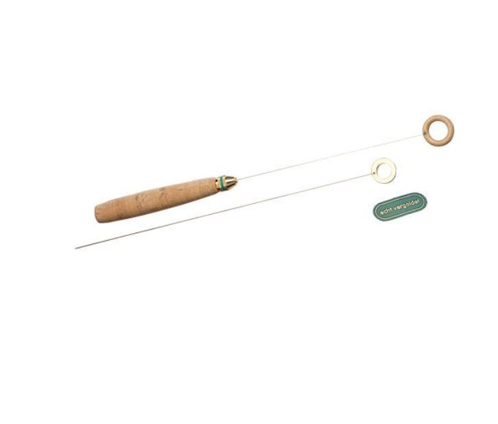 Ökotensor Med Plus biotensor KH-430. Fijner reagerende biotensor voor staand of zittend werken bij één punt of vraag. Productfoto van het Med Plus-model voor zelf onderzoeken van wateraders en breuklijnen.