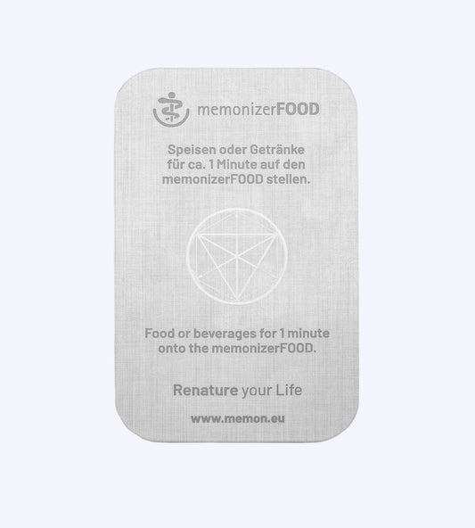 MemonizerFOOD in gebruik