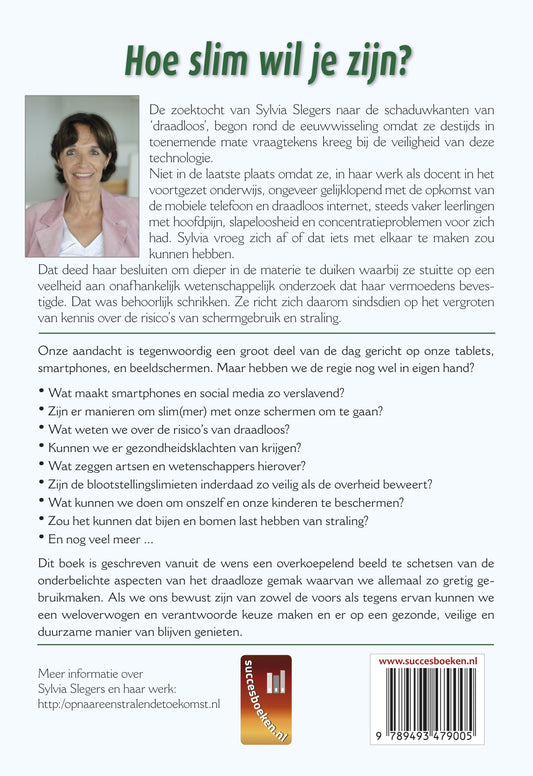 Hoe slim wil je zijn?, achterzijde