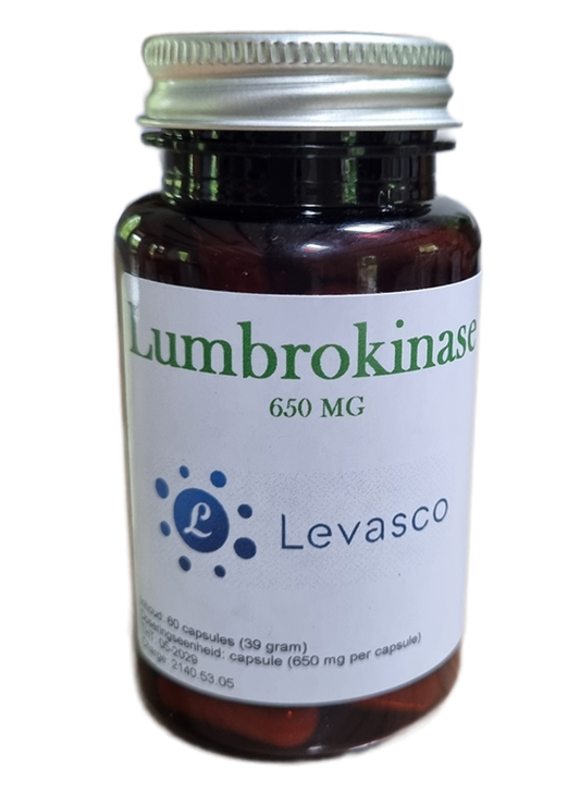 Lumbrokinase capsules 650 mg – 60 capsules