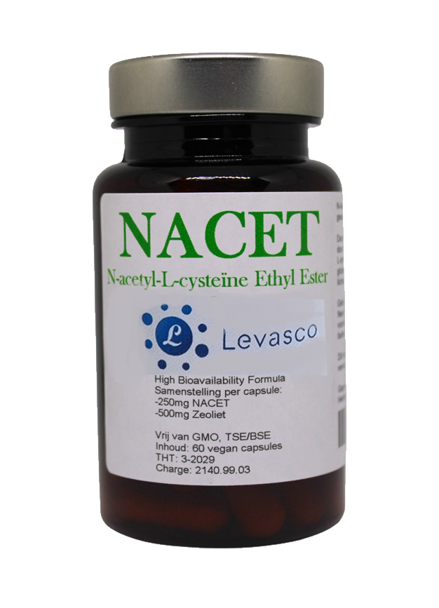 NACET – N-acetyl-cysteïne-ethylester, 60 capsules