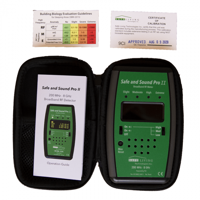 Safe and Sound Pro II stralingsmeter, derde productfoto