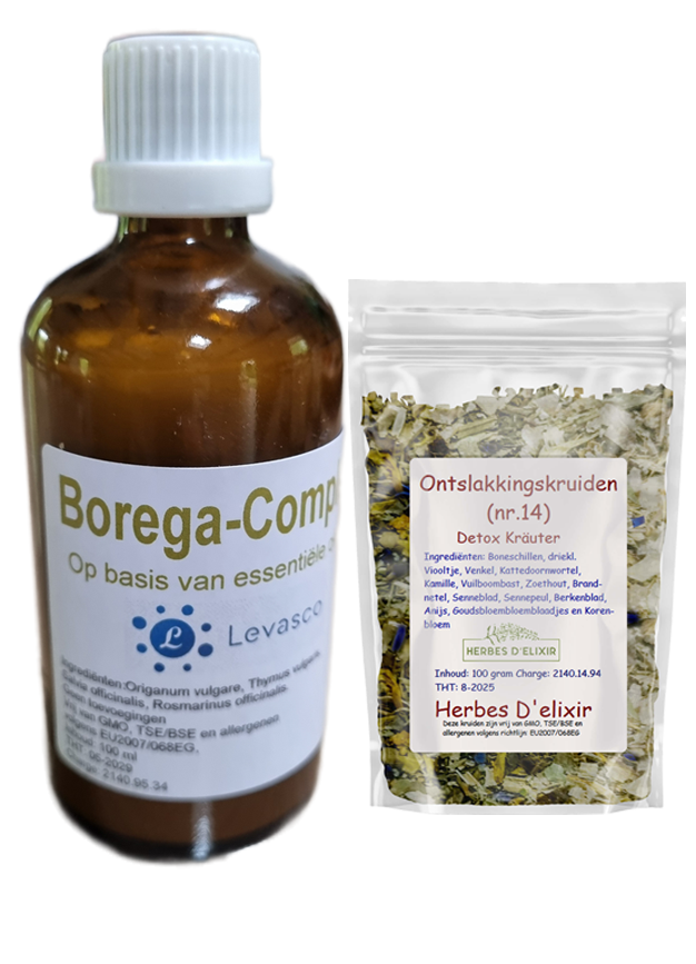 Borega-Complex kruidentinctuur, flesje van 100 ml