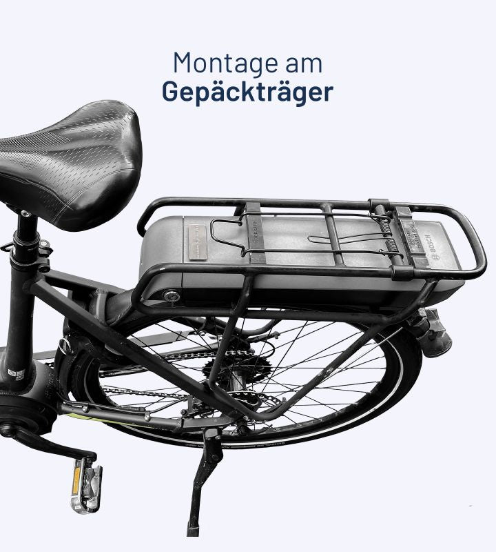 MemonizerE-MOBILITY, de ontstoorder voor de elektrische fiets of scootmobiel hier gemonteerd op de accu.