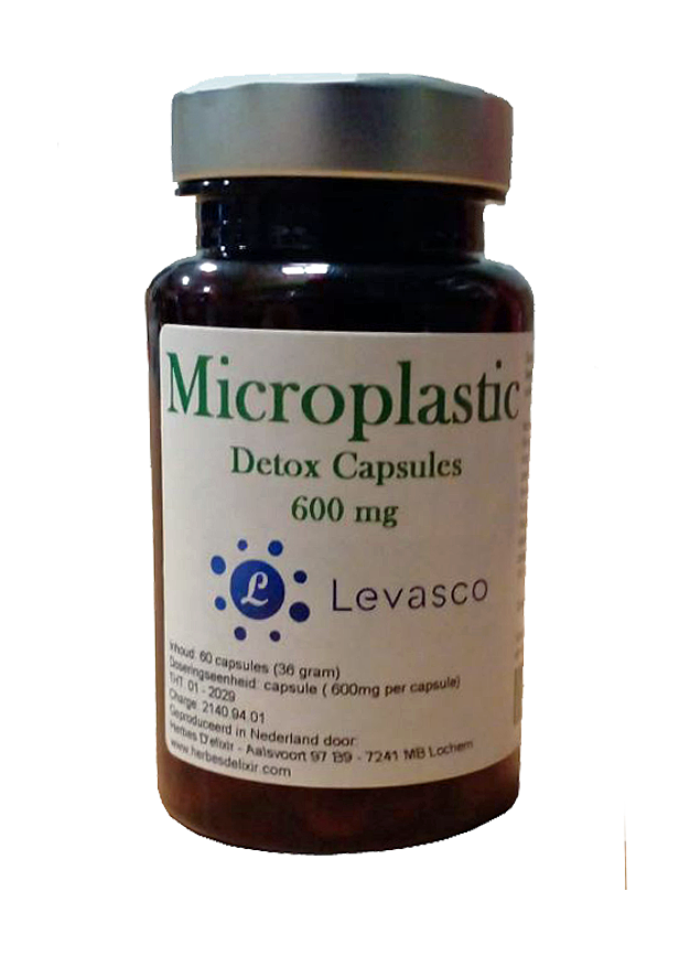 Microplastic Detox Complex 600 mg – 60 capsules