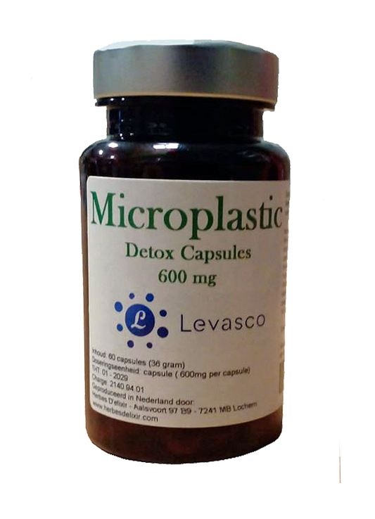 Microplastic Detox Complex 600 mg – 60 capsules