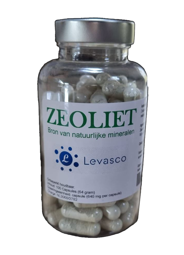 Zeoliet capsules – klinoptiloliet, 100 capsules