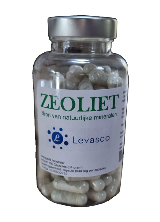 Zeoliet capsules – klinoptiloliet, 100 capsules
